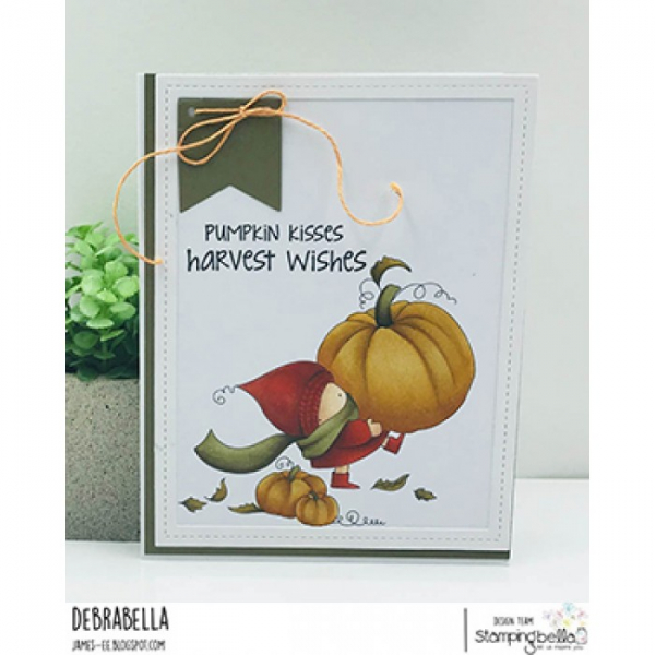 Stamping Bella - Bundle Girl at the Pumpkin Patch