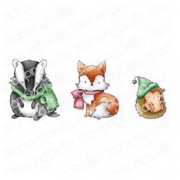 Stampingbella - Winter Woodland Animals Set