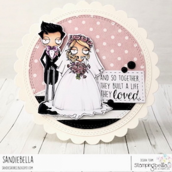 Stamping Bella - Oddball Bride and Groom