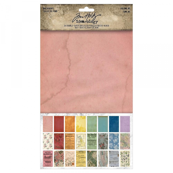 Tim Holtz Backdrops - Volume #5