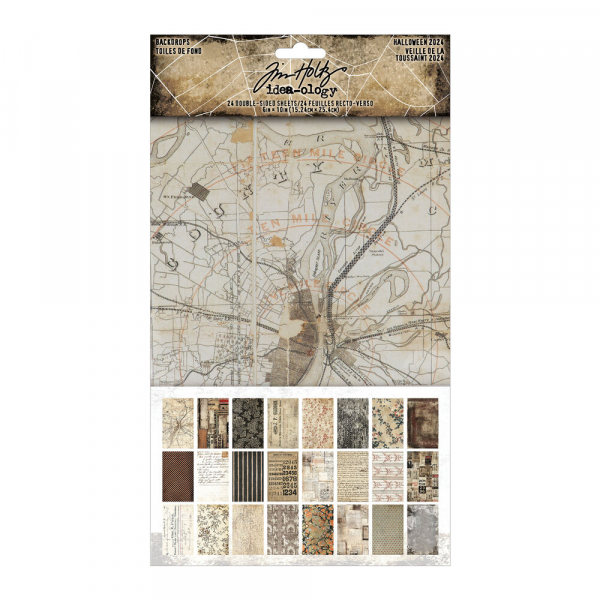 Tim Holtz Backdrops - Halloween 2024