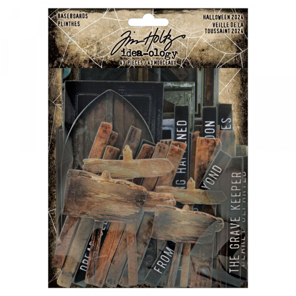 Tim Holtz - Baseboards - Halloween 2024