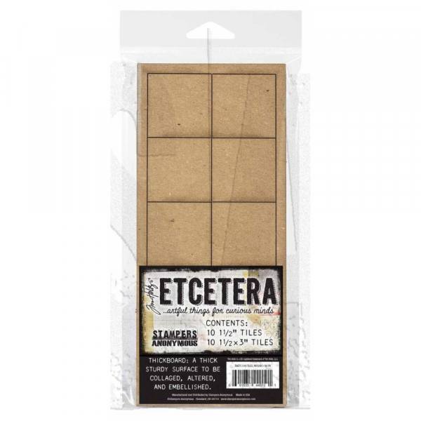 Tim Holtz - Etcetera Thickboard - Tiles, Mosaic