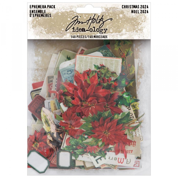 Tim Holtz Ephemera Pack - Christmas 2024