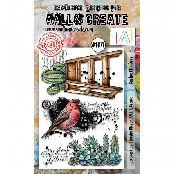 AALL & CREATE Clear Stamps - Cactus Climbers #1071