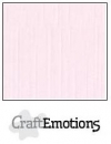 Craft Emotions Leinenkarton - Baby-Rosa