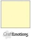 Craft Emotions Leinenkarton - Hellgelb