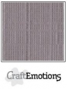 Craft Emotions Leinenkarton - Silber