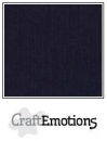 Craft Emotions Leinenkarton - Schwarz