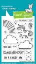 Lawn Fawn Clear Stamps - My Rainbow