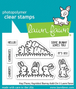 Lawn Fawn Clear Stamps - Hay There, Hayrides! Bunny Add-on