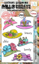 AALL & CREATE Clear Stamps - Elegant Hats #1169