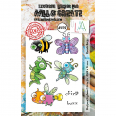 AALL & CREATE Clear Stamps - Buzzie Bugs #1039
