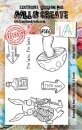 AALL & CREATE Clear Stamps - White Rabbit #506