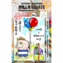 AALL & CREATE Clear Stamps - Hapiness Floats #965