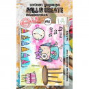 AALL & CREATE Clear Stamps - Time To Party #967
