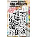 AALL & CREATE Clear Stamps - Number Graffitti #994