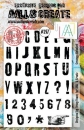 AALL & CREATE Clear Stamps - Grungy Alphabet #397