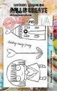 AALL & CREATE Clear Stamps - All Heart #493