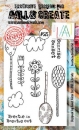 AALL & CREATE Clear Stamps - Breath in Breath Out #575 