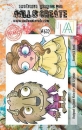 AALL & CREATE Clear Stamps - Beauty & Beast #632