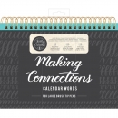 Kelly Creates Brush Lettering - Make Connetions - Calendar Words (Large Pen)