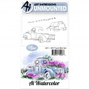 Art Impressions Ai Watercolor - Truck Mini Set