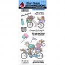 Art Impressions Clear Stamps - Enjoy the Ride Set