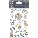  Craft Consortium Wildflower Meadow - Rub-On Transfers