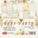 Craft & You Paper Pad - Baby Party 6" x 6"