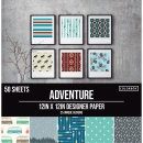 Colorbök Designer Paper Pad - Adventure - 12 x 12