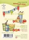 Leane Creatief Clear Stamps - Party & Snacks