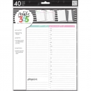 Create 365 Big Planner Fill Paper - White Daily ( Tages Kalender)