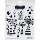 Dyan Reaveley's Dylusions Cling Stamp - There`s Not Mushroom in Here!