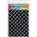 Dylusions small stencil - Fishtails, Small