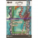 Dylusions Dyalog Canvas Printed Cover - Frame