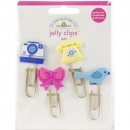 Doodlebug Jelly Clips - Hello