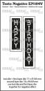 Crealies Text Stanze - Happy Birthday