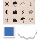 %Hero Arts Stempel Set - Weather Icons Mini Tub%