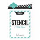 %Heidi Swapp Mini Stencil Kit - Grün%