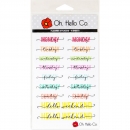 Oh. Hello Co. Planner Stickers - Days Of The Week