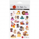 Oh. Hello Co. Planner Stickers - Cat Variety