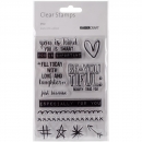 Kaisercraft Clear Stamps - #Me