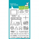 Lawn Fawn Clear Stamps - Virtual Friends