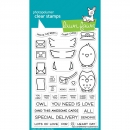 Lawn Fawn Clear Stamps - Special Delivery