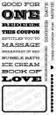 MFT - Coupon Book - Love *Limitiert*