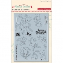 !October Afternoon Silent Night Stamp Set - Donnie & Blitz!