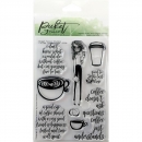 Picket Fence Clear Stamps - Coffe Understands