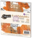 Prima Paintables Watercolor Paper Pad - Vintage Emporium 6" x 6"