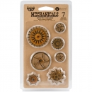 Prima Marketing Finnabair Mechanicals - Rustic Gears 7 St.